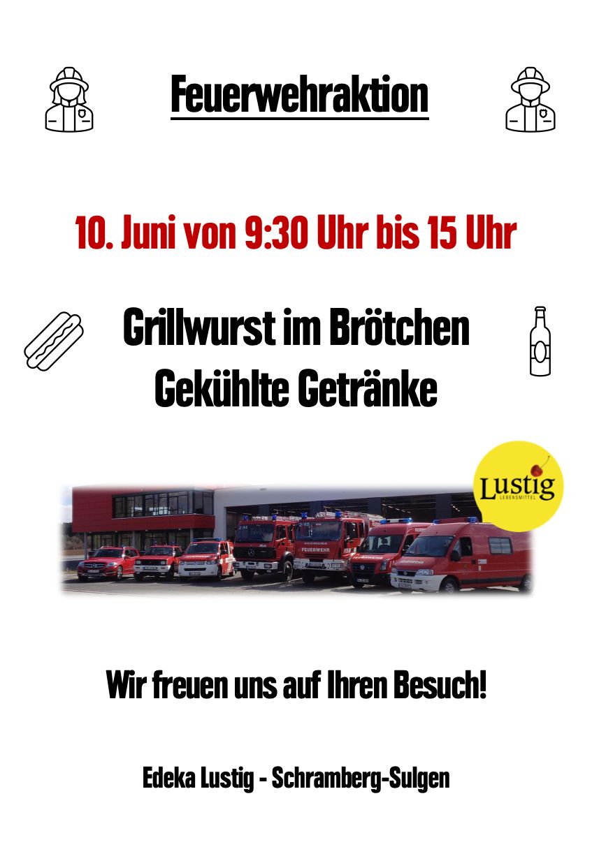Kommt vorbei und lernt die Feuerwehr kennen...